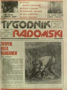 Tygodnik Radomski, 1985, R. 4, nr 27