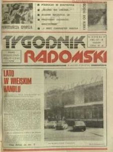 Tygodnik Radomski, 1985, R. 4, nr 31