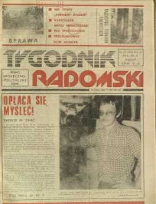 Tygodnik Radomski, 1985, R. 4, nr 37