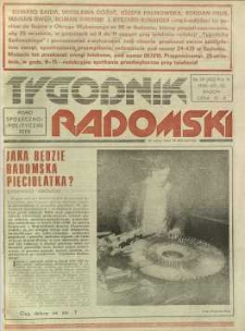 Tygodnik Radomski, 1985, R. 4, nr 39