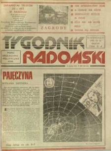 Tygodnik Radomski, 1985, R. 4, nr 42