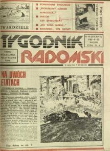 Tygodnik Radomski, 1985, R. 4, nr 45