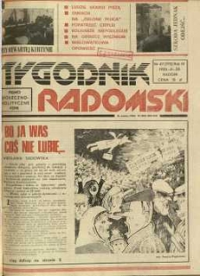 Tygodnik Radomski, 1985, R. 4, nr 47