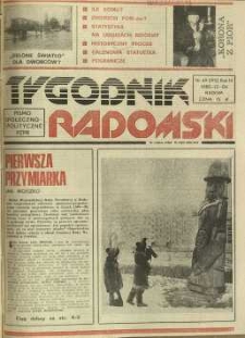 Tygodnik Radomski, 1985, R. 4, nr 49