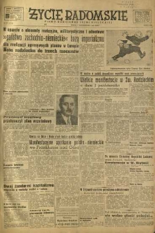 Życie Radomskie, 1949, nr 274