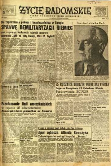 Życie Radomskie, 1951, nr 4