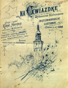 Na Gwiazdkę : Wydawnictwo Okolicznościowe świąteczno-noworoczne ilustrowane z Kalendarzem na rok 1889