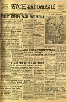 Życie Radomskie, 1951, nr 13