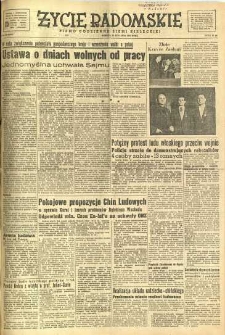 Życie Radomskie, 1951, nr 20