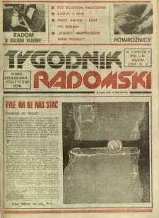 Tygodnik Radomski, 1986, R. 5, nr 3