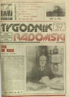 Tygodnik Radomski, 1986, R. 5, nr 4