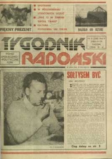 Tygodnik Radomski, 1986, R. 5, nr 5