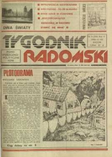 Tygodnik Radomski, 1986, R. 5, nr 6