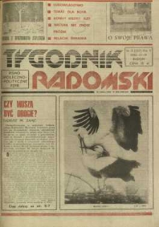 Tygodnik Radomski, 1986, R. 5, nr 12