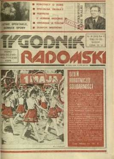 Tygodnik Radomski, 1986, R. 5, nr 18