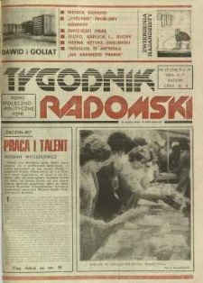 Tygodnik Radomski, 1986, R. 5, nr 19