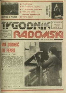 Tygodnik Radomski, 1986, R. 5, nr 20