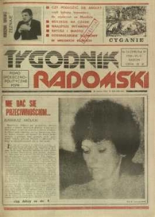 Tygodnik Radomski, 1986, R. 5, nr 24
