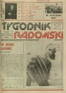 Tygodnik Radomski, 1986, R. 5, nr 26
