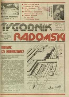 Tygodnik Radomski, 1986, R. 5, nr 27