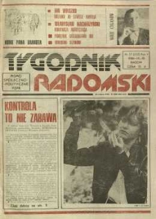 Tygodnik Radomski, 1986, R. 5, nr 37