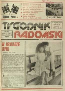 Tygodnik Radomski, 1986, R. 5, nr 40