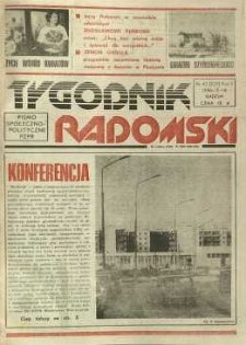 Tygodnik Radomski, 1986, R. 5, nr 42