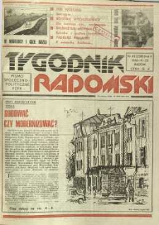 Tygodnik Radomski, 1986, R. 5, nr 43