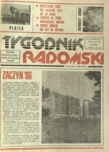 Tygodnik Radomski, 1986, R. 5, nr 50