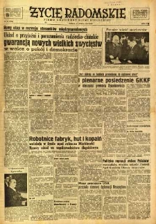 Życie Radomskie, 1950, nr 49