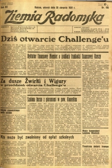 Ziemia Radomska, 1934, R. 7, nr 195