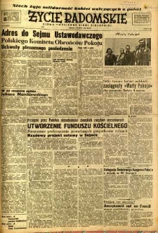 Życie Radomskie, 1950, nr 67
