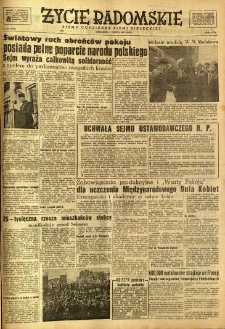 Życie Radomskie, 1950, nr 68