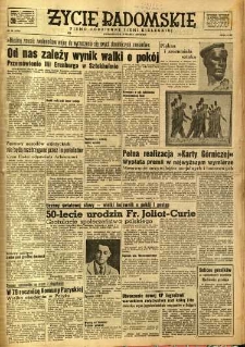Życie Radomskie, 1950, nr 79