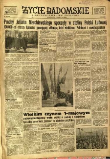 Życie Radomskie, 1950, nr 86