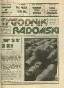 Tygodnik Radomski, 1987, R. 6, nr 15