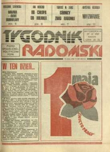 Tygodnik Radomski, 1987, R. 6, nr 17