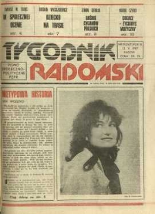 Tygodnik Radomski, 1987, R. 6, nr 19