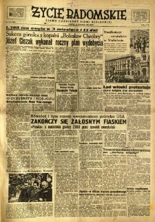 Życie Radomskie, 1950, nr 103