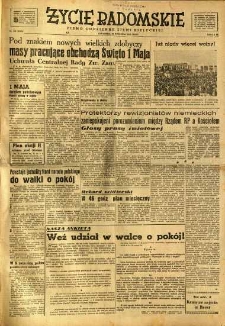 Życie Radomskie, 1950, nr 108