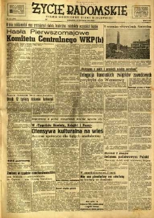 Życie Radomskie, 1950, nr 115