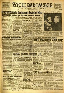 Życie Radomskie, 1950, nr 117