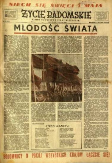 Życie Radomskie, 1950, nr 119