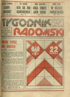 Tygodnik Radomski, 1987, R. 6, nr 29