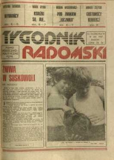 Tygodnik Radomski, 1987, R. 6, nr 33