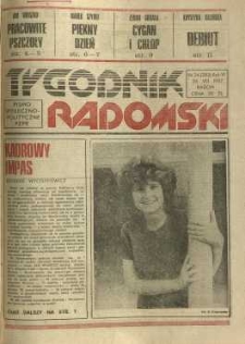Tygodnik Radomski, 1987, R. 6, nr 34