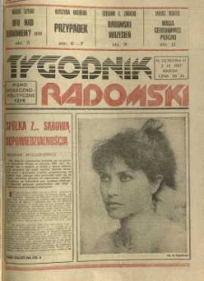 Tygodnik Radomski, 1987, R. 6, nr 35