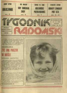 Tygodnik Radomski, 1987, R. 6, nr 38