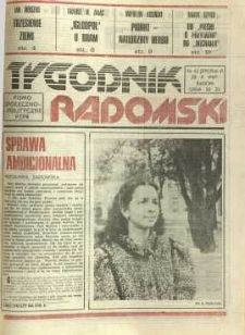 Tygodnik Radomski, 1987, R. 6, nr 43