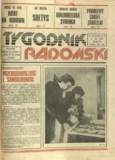 Tygodnik Radomski, 1987, R. 6, nr 48
